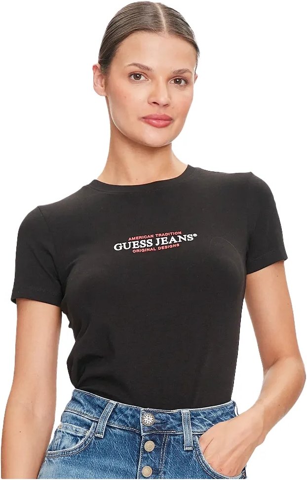 Thumbnail - T-Shirt Guess Damen Amerikanisch