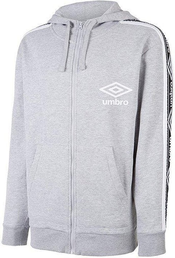 Umbro Mens Grey Taped Track Jacke