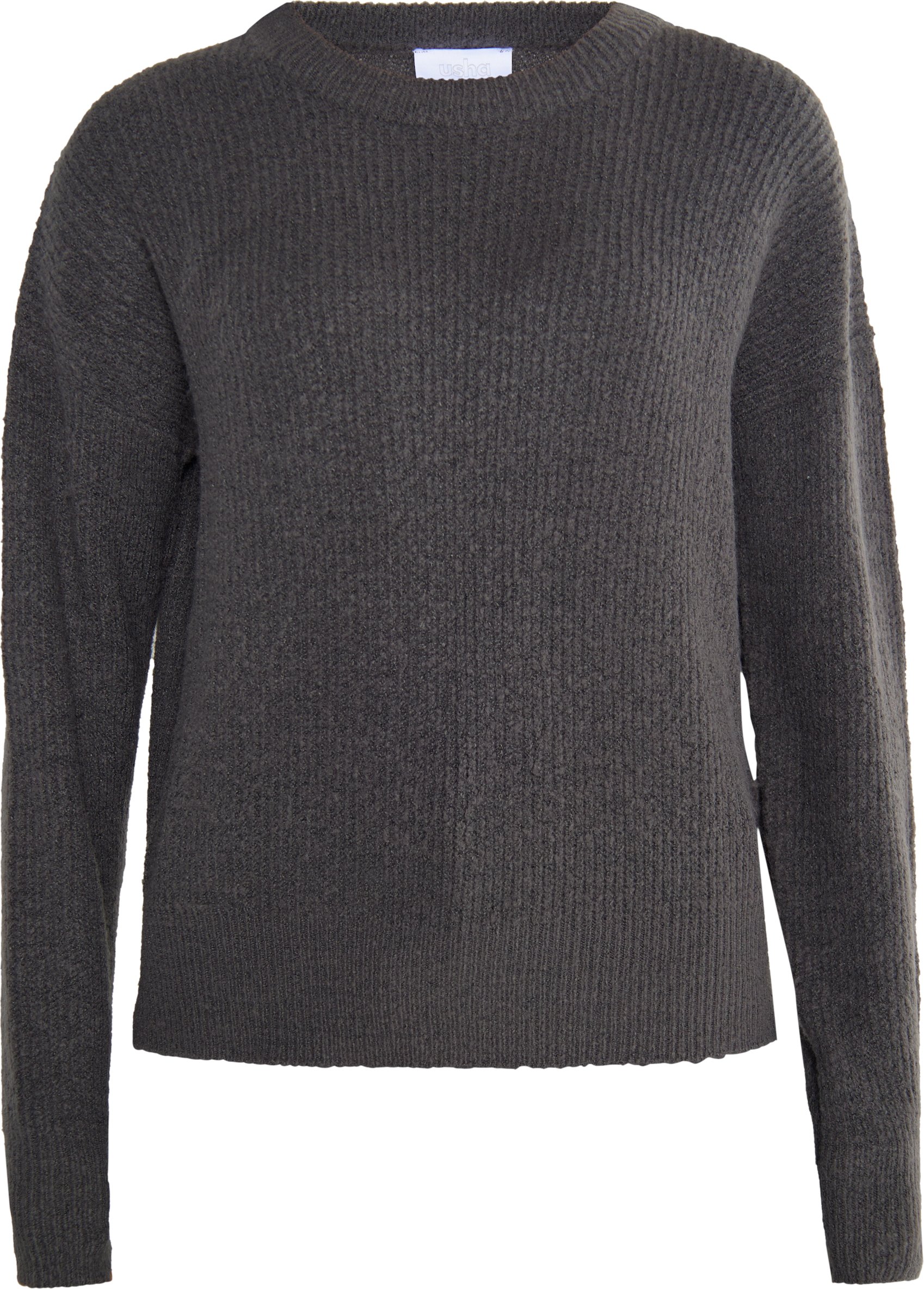 usha Strickpullover Damen Anthrazit