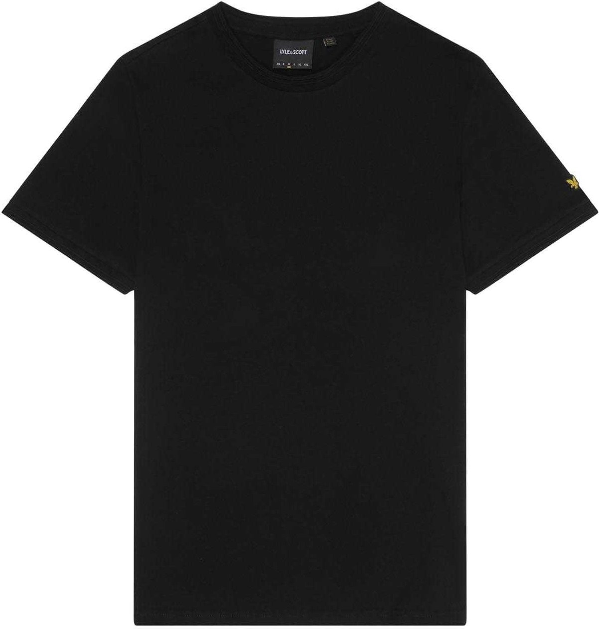Lyle & Scott - T-Shirt Mit kontrastfarbenen Streifen für Herren (Schwarz)