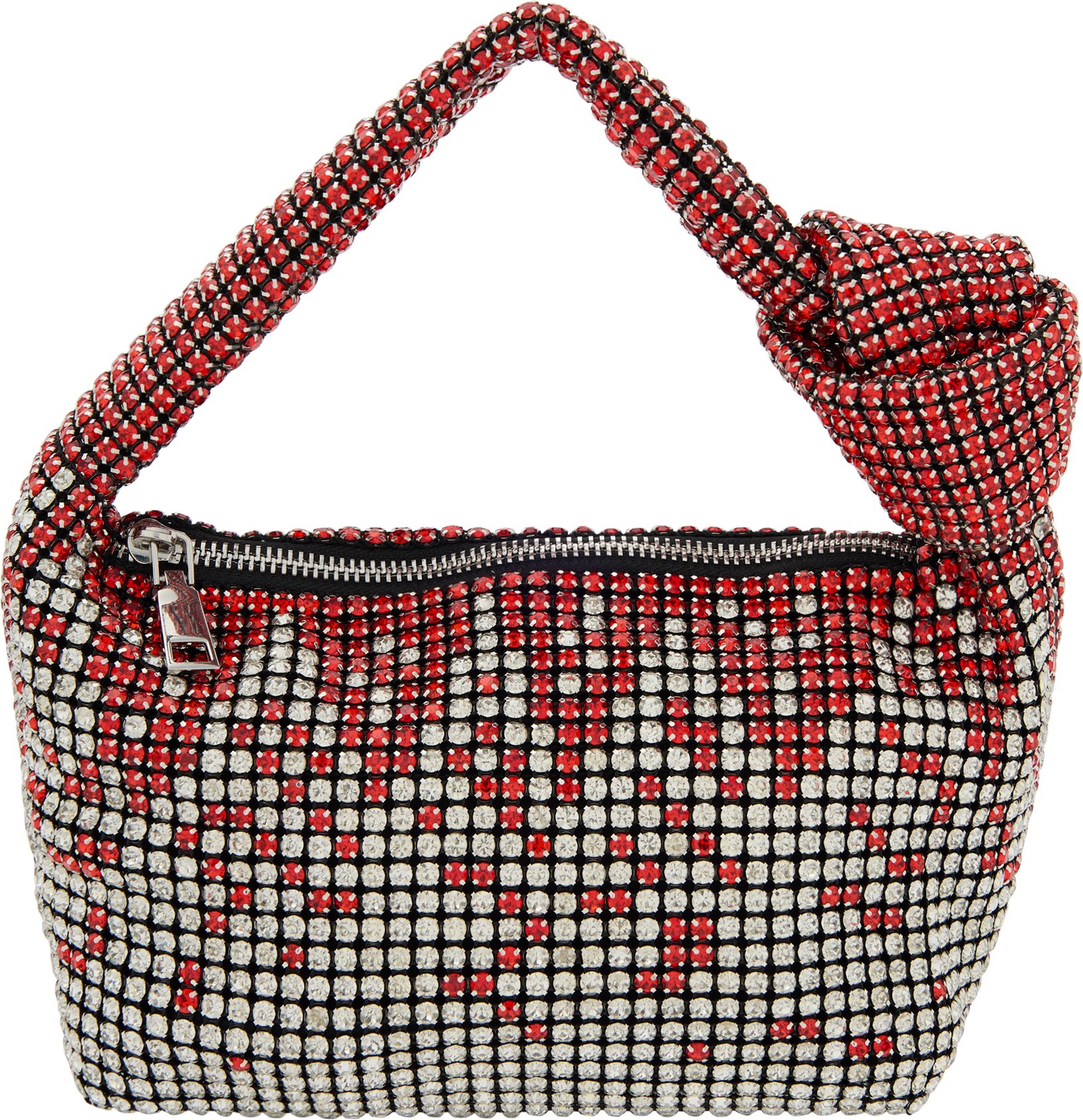 Mymo Handtasche Handtasche Frauen Rot Silber