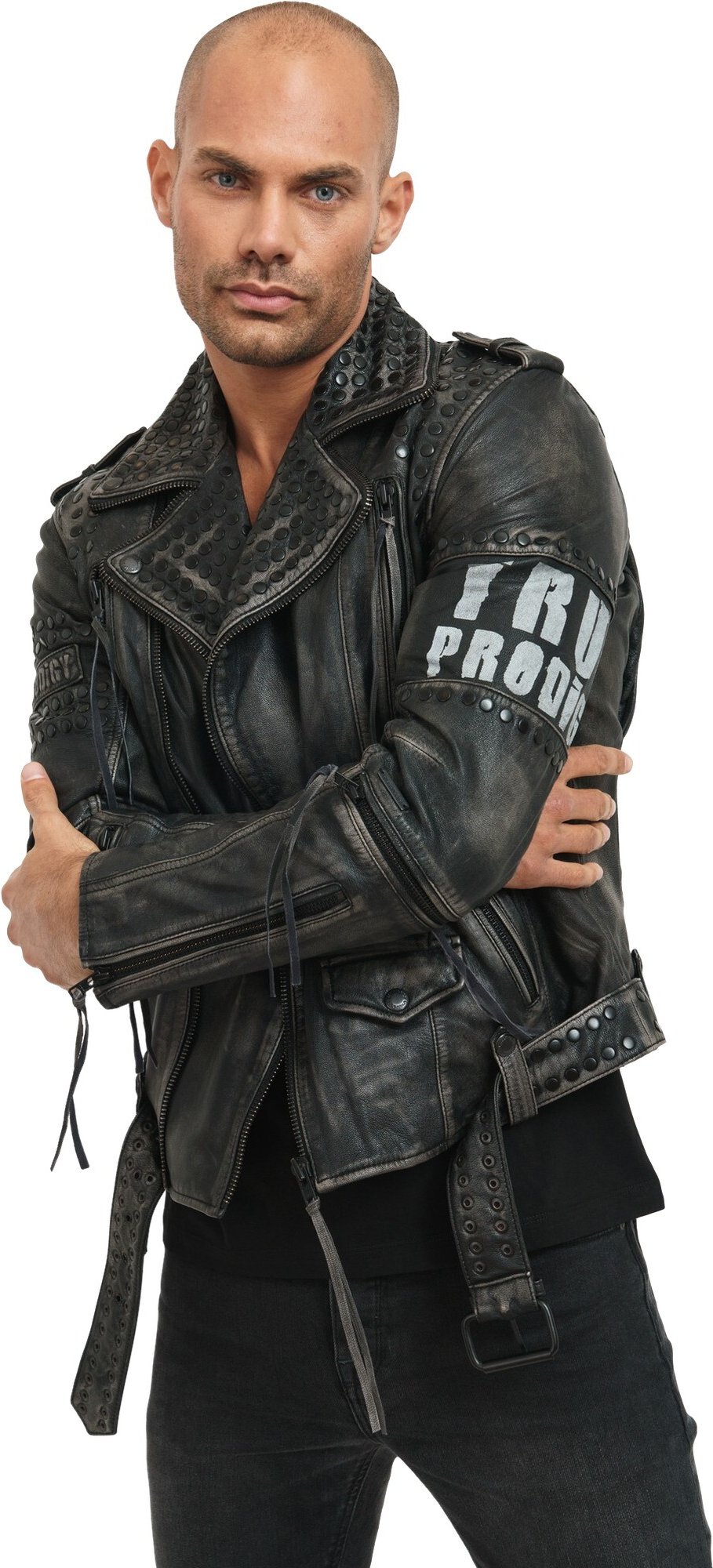 True Prodigy Lederjacke Dwayne