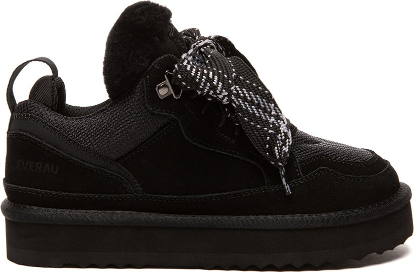 EVER AU Australien Herren Papuan Schnür-Platform-Sneaker-Boots