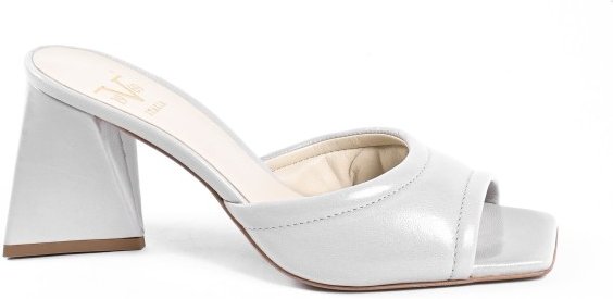 V Italia Damen Sandale Hellgrau Simona Kid Perla