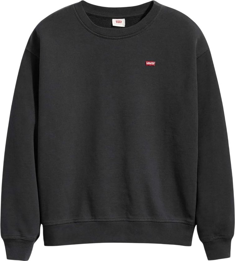 Levis - Sweatshirt Rundhalsausschnitt für Damen (Schwarz)
