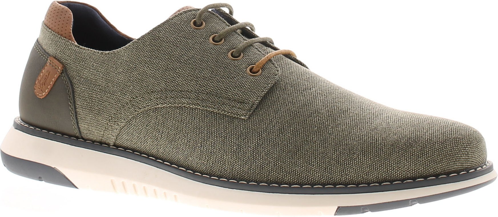 Thumbnail - Hush Puppies Herren Schnürschuhe Bruce Canvas Grün