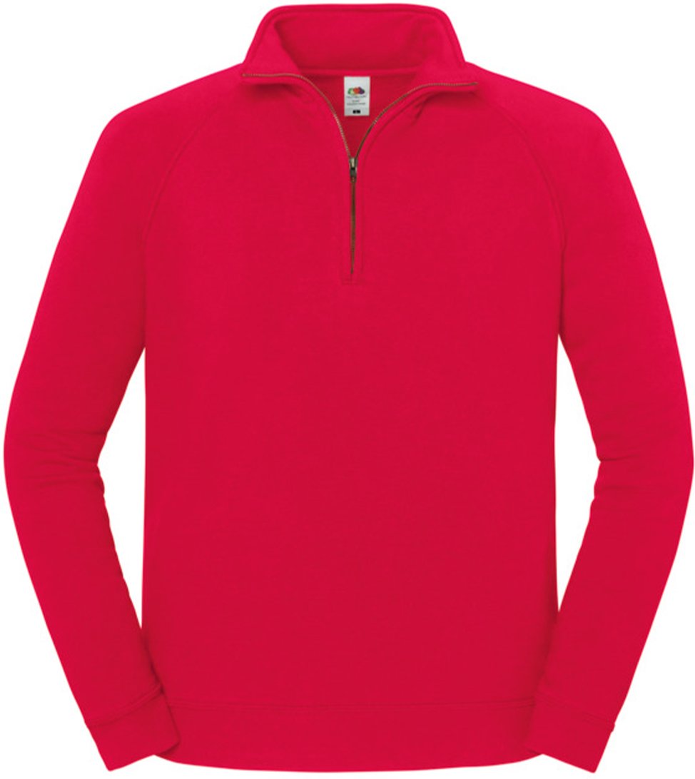 Fruit of the Loom - "Iconic Premium" Sweatshirt für Herren/Damen Unisex (Rot)