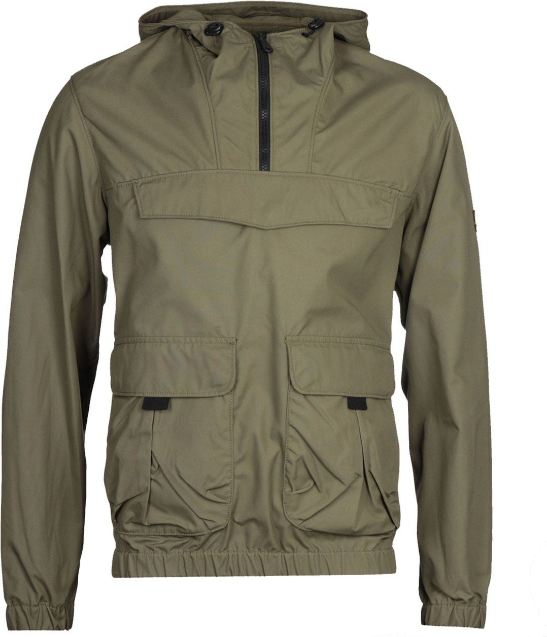 Lyle & Scott Flechten Grün Überkopf Jacke