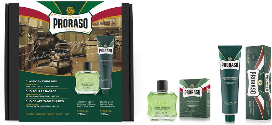 Erfrischende Klassische Rasur, 2 Stk 2 pz