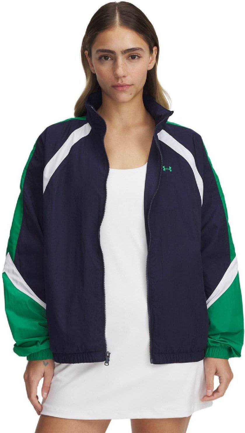 Under Armour - Jacke für Damen, Fältchen (Blau/Grün/Weiß)