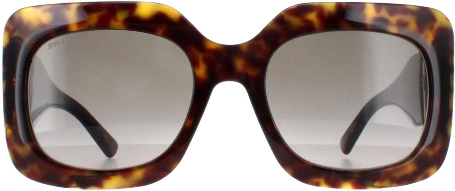 Jimmy Choo GAYA/S 086 HA zonnebril met havana en goudbruin kleurverloop