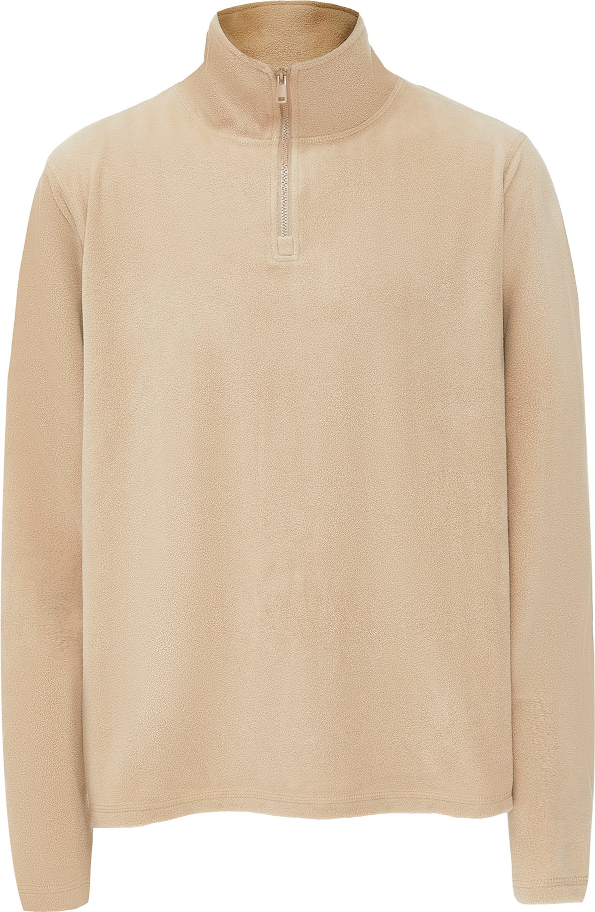 Dreimaster Fleecepullover Männer Beige