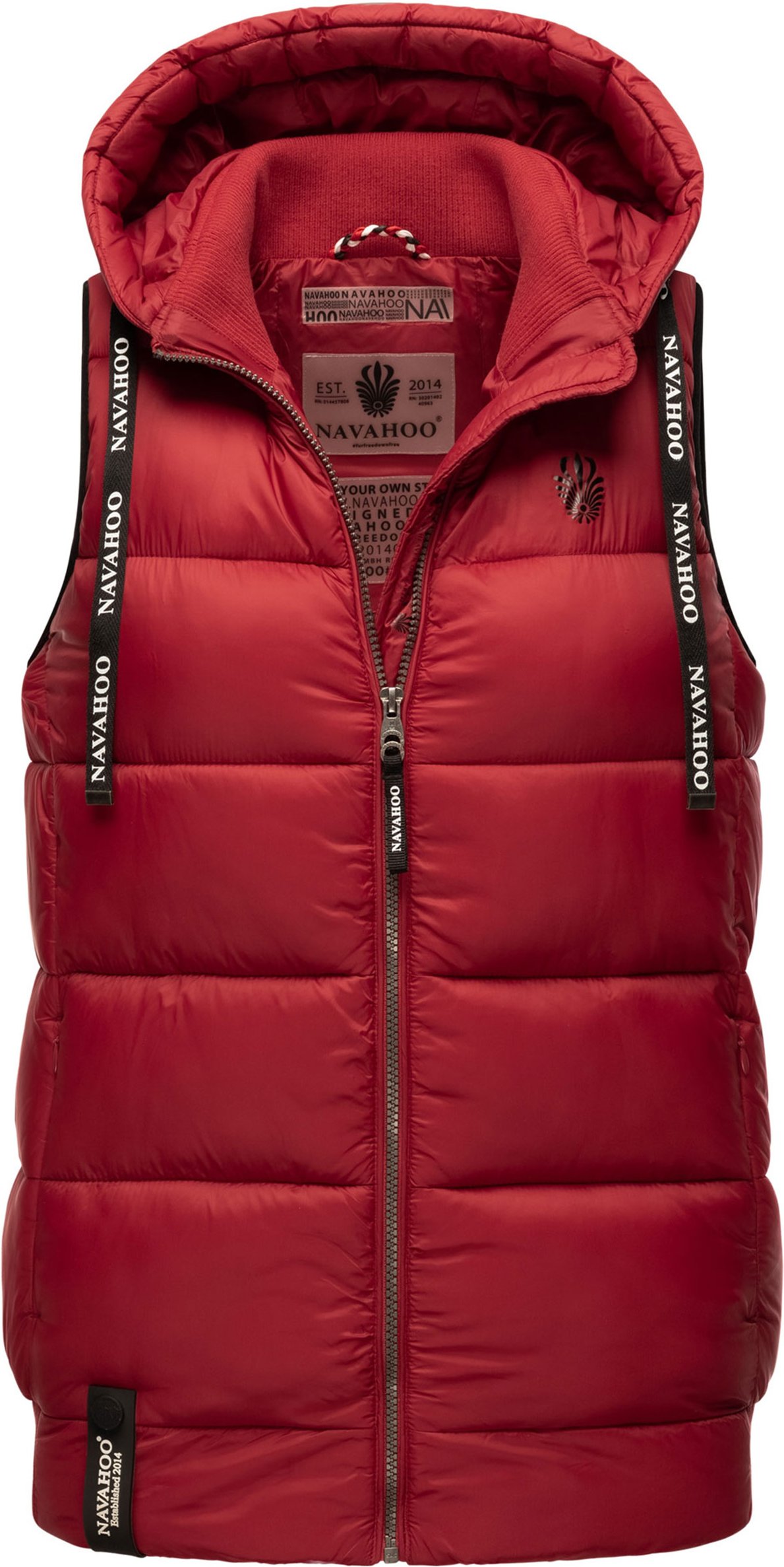 Navahoo Damen Steppweste Kassidy – Leicht & Modern mit Kapuze