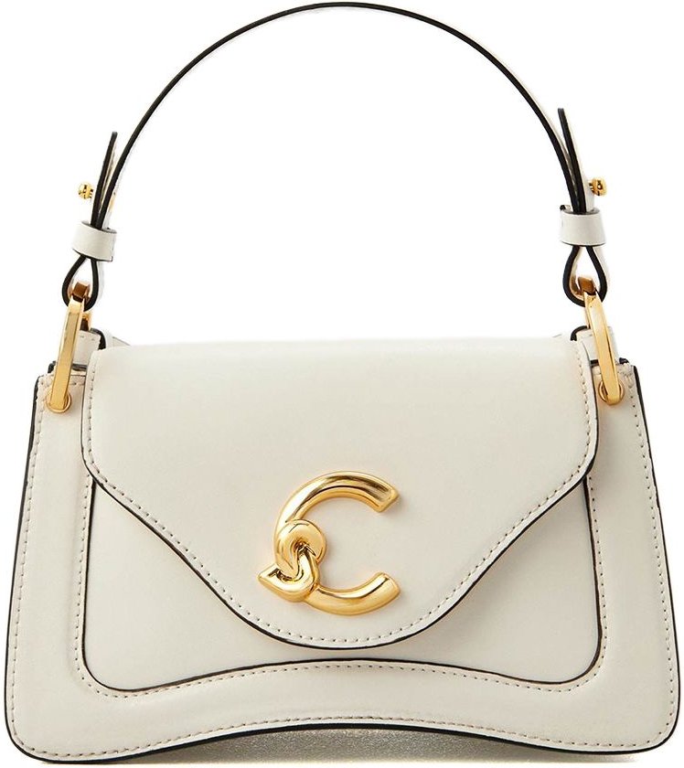 Coccinelle C-Me Kalbsleder Handtasche Kalbsleder glatt