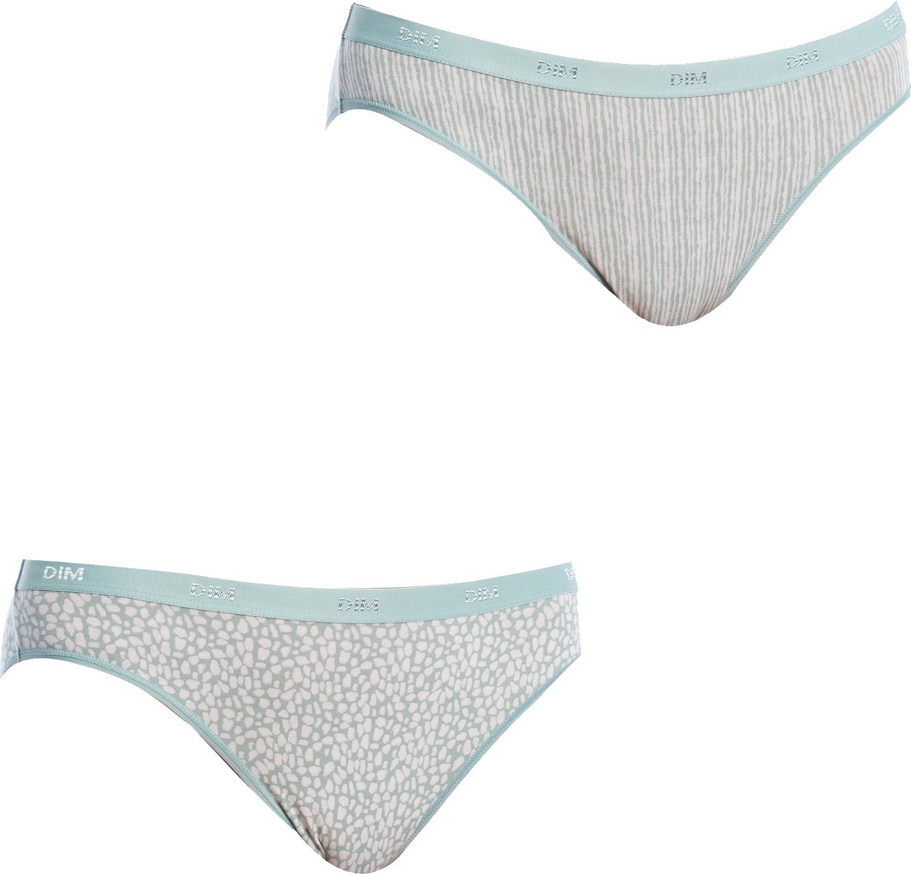 3er-Pack Slips aus Stretch-Baumwolle D4C17 für Damen