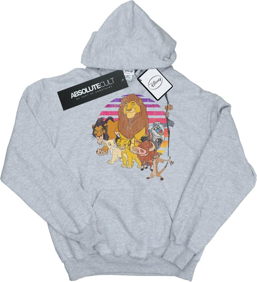 Disney - "The Lion King Pride Family" Kapuzenpullover für Herren (Grau)