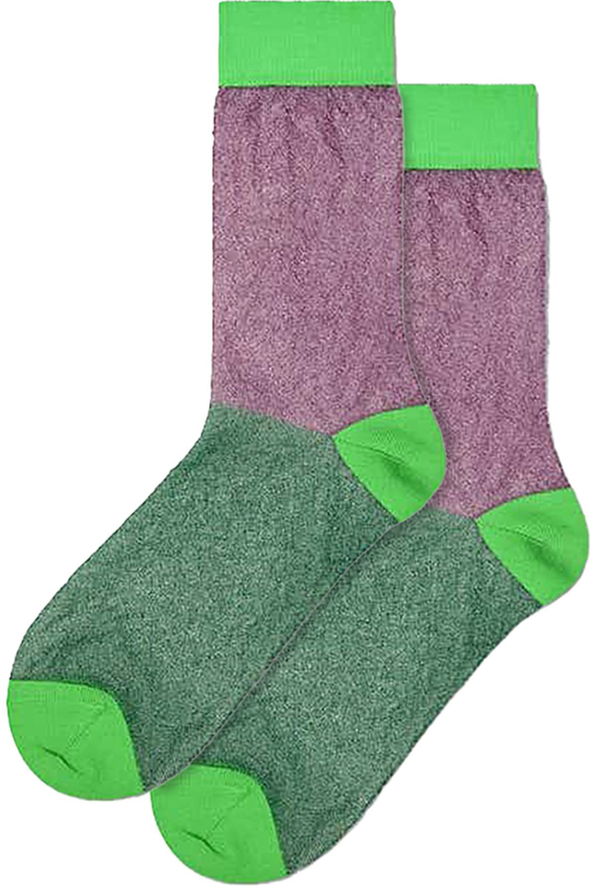 Helle Bunte Dünne Glitzer-Socken für Männer und Frauen