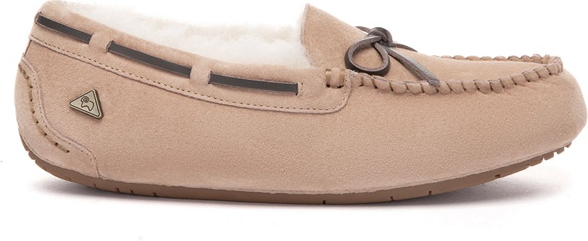 EVER AU Damen Lederslipper – Crested