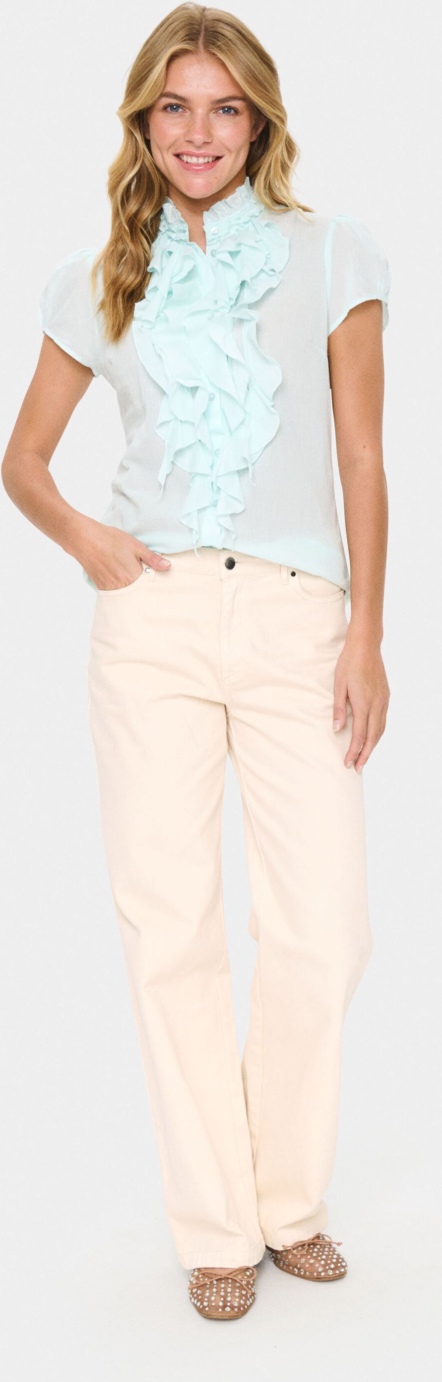 Langarm - Hemd TilliSZ Gerade Passform blue