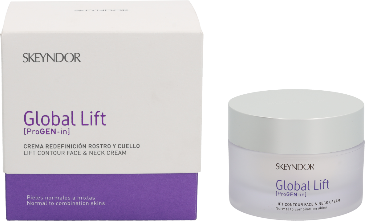 Skeyndor Global Lift Contour Face & Neck Cream.