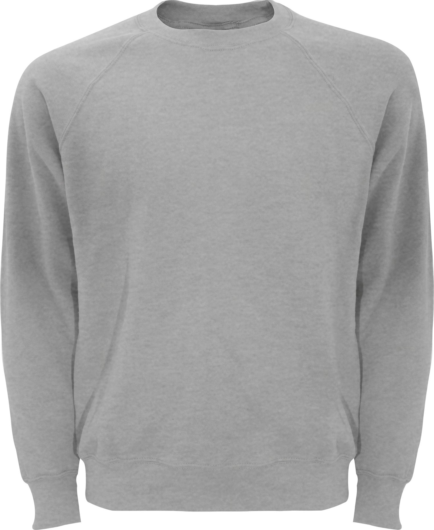 Fruit Of The Loom Herren Raglan-Ärmel Belcoro® Sweatshirt (Heather Grey)