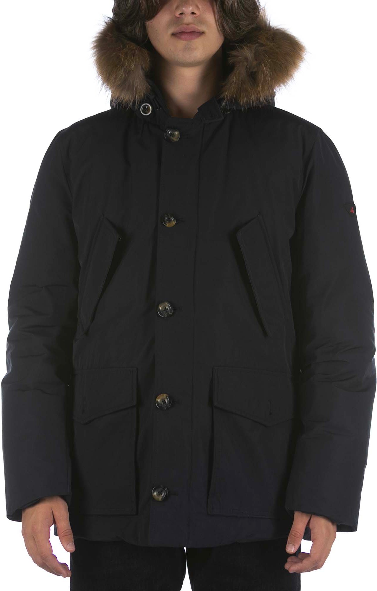 Norwegen Greenfield Blauer Parka