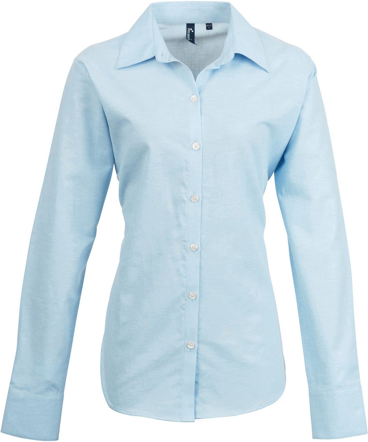 Premier - "Signature" Hemd für Damen Langärmlig (Hellblau)