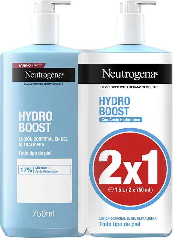 Hydro Boost Gel-körperlotion Packung 2 X 750 ml