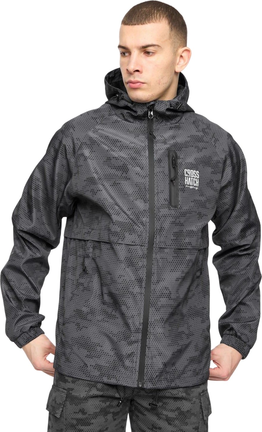Thumbnail - Crosshatch - "Janscore" Jacke für Herren (Schwarz)