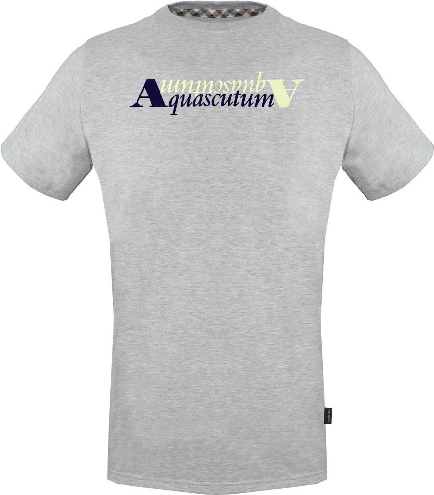Aquascutum Reflexion Logo Grau T-Shirt