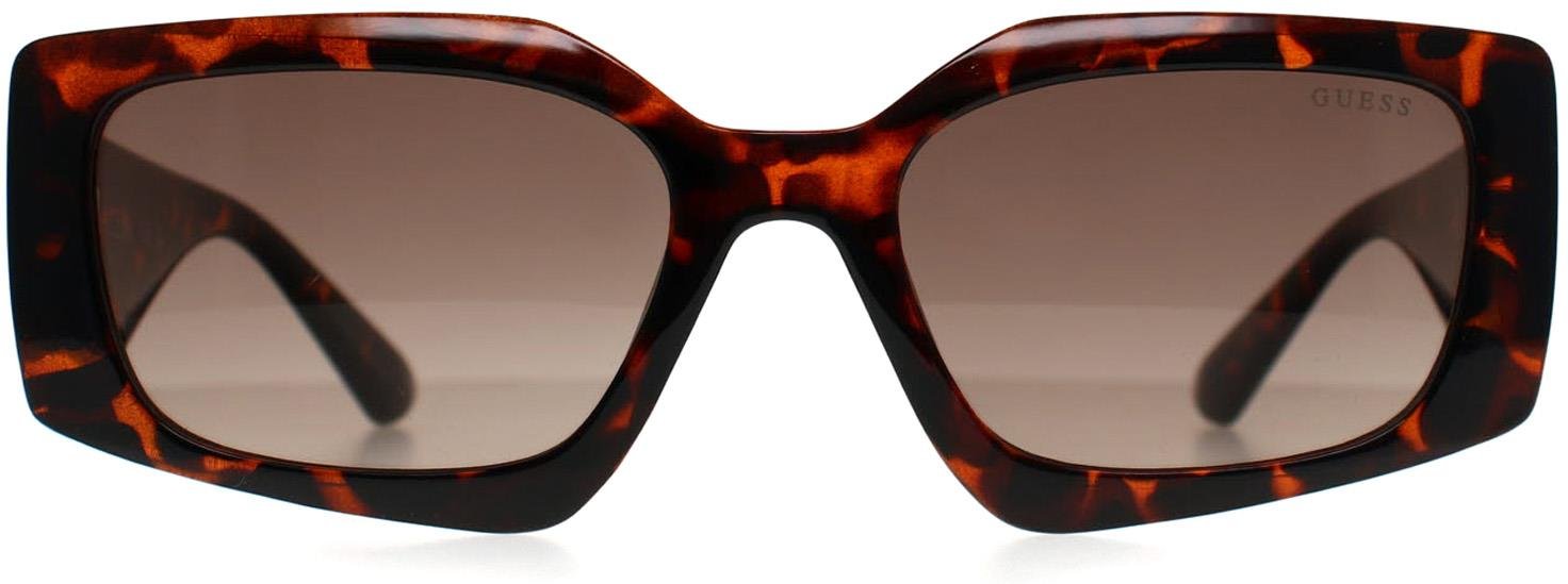 Guess GF6200 52F dunkle Sonnenbrille mit Farbverlauf in Havanna braun