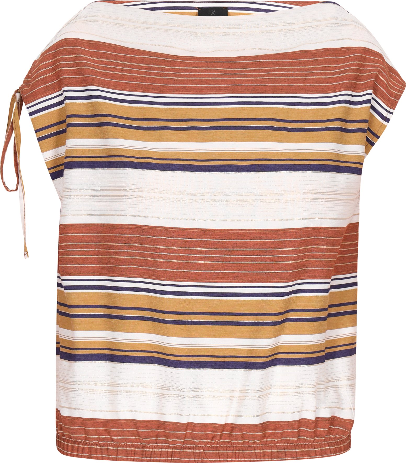 Dreimaster Bluse Damen Braun Mehrfarbig