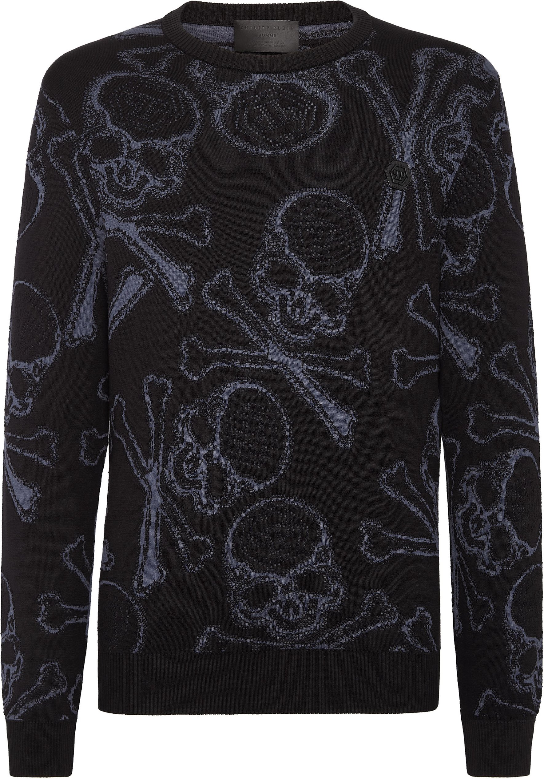 Rundhalspullover Skull&Bones