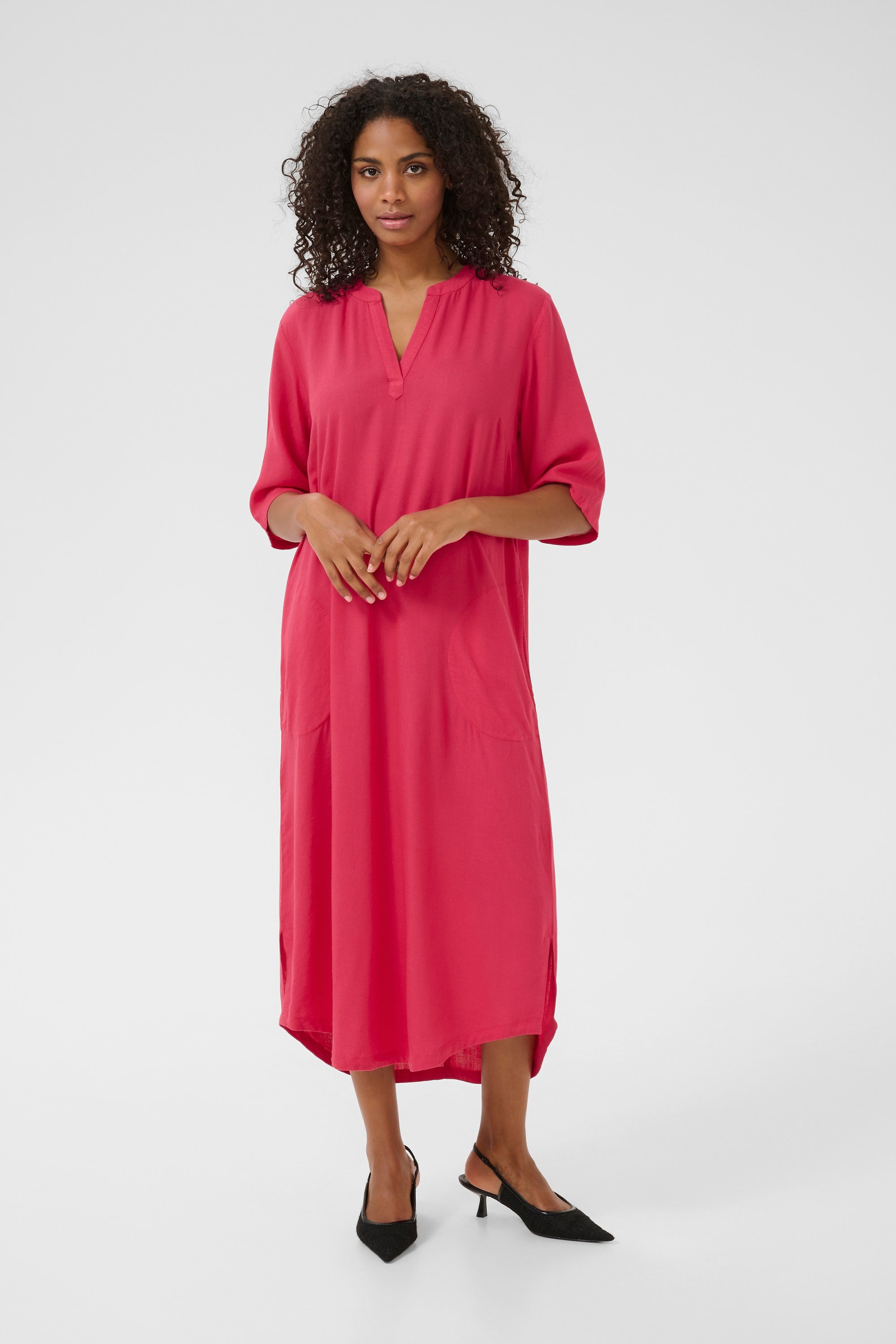 Kleid Relaxed fit Raspberry pink