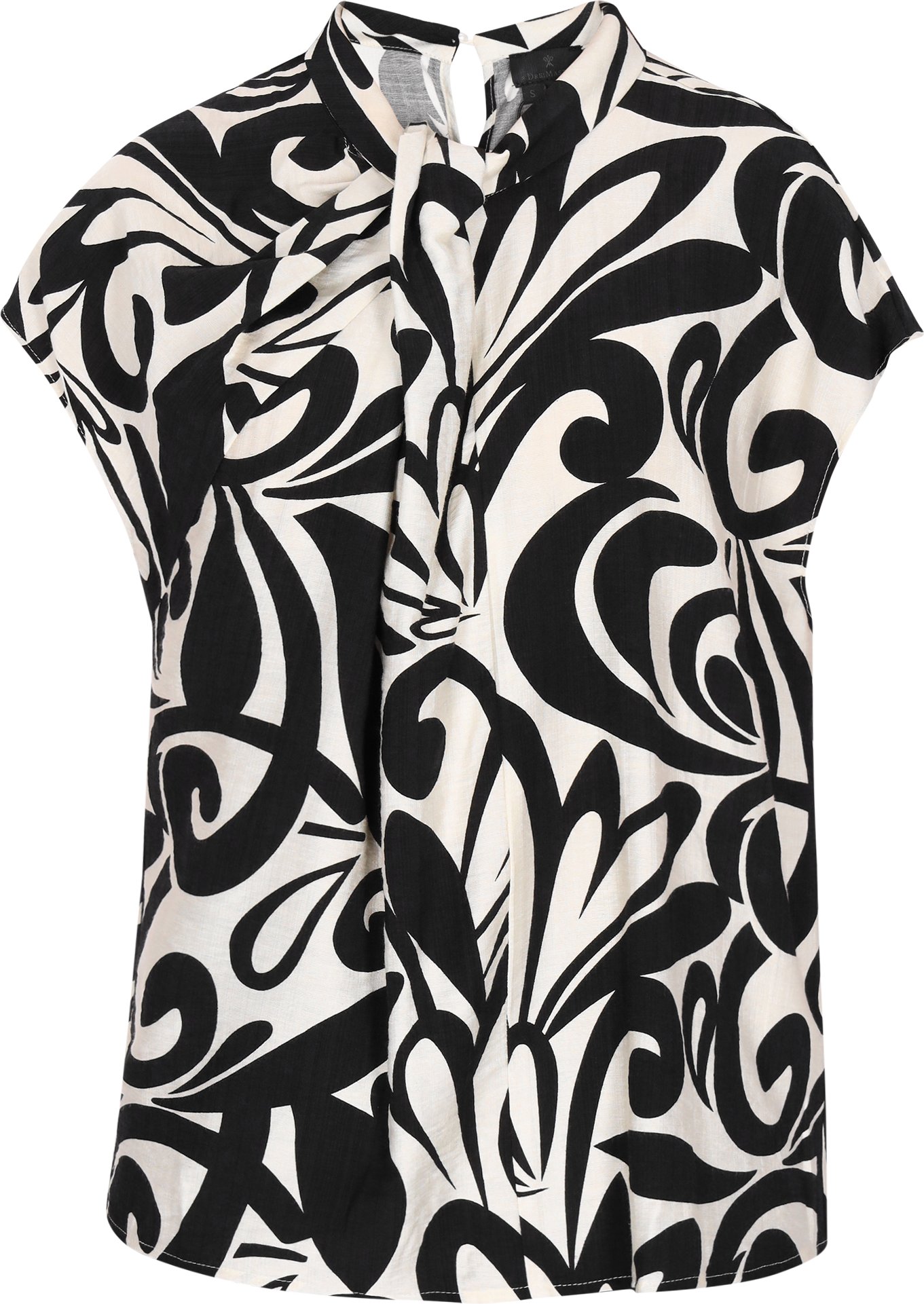 Dreimaster Bluse Frauen Schwarz