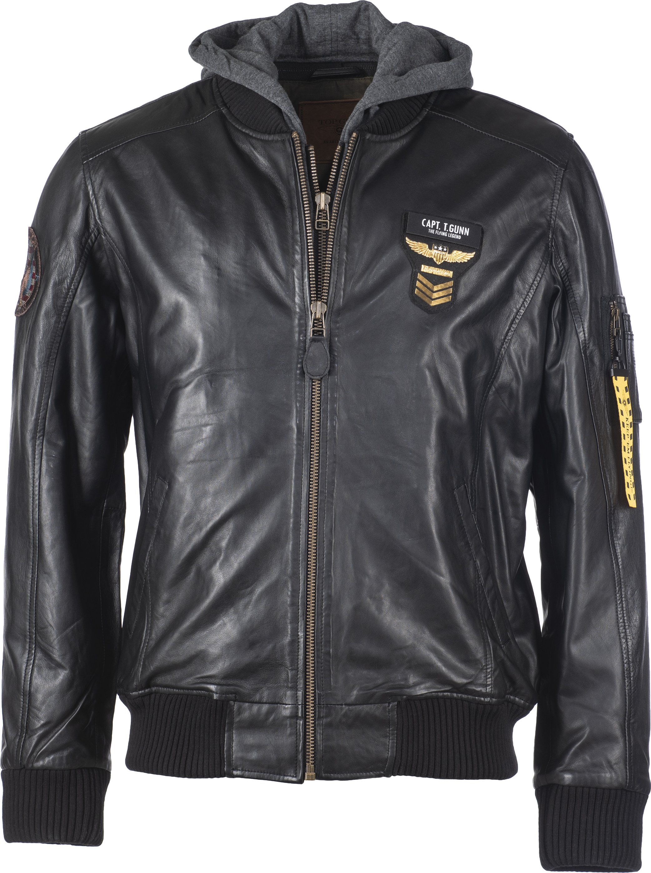 Top Gun Lederjacke TGJ1004