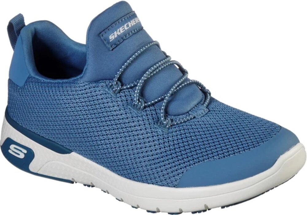 Skechers - Damen Sicherheitsschuhe "Marsing-Waiola SR" (Blau/Weiß)