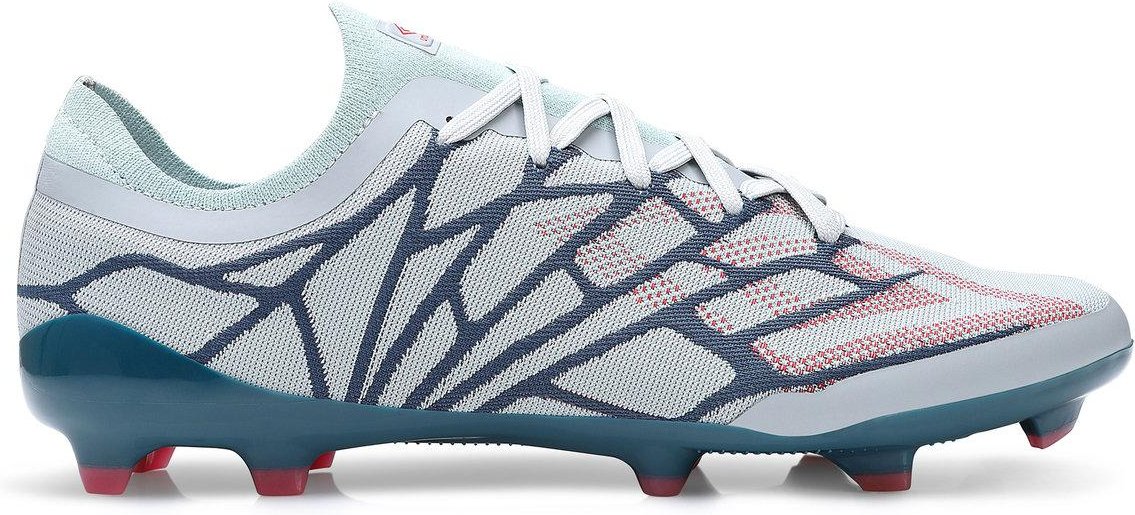 Umbro - Herren Feste Bodenschuhe "Velocita Alchemist Pro" (Luft/Geranie/Blaue Koralle/Eierschale)