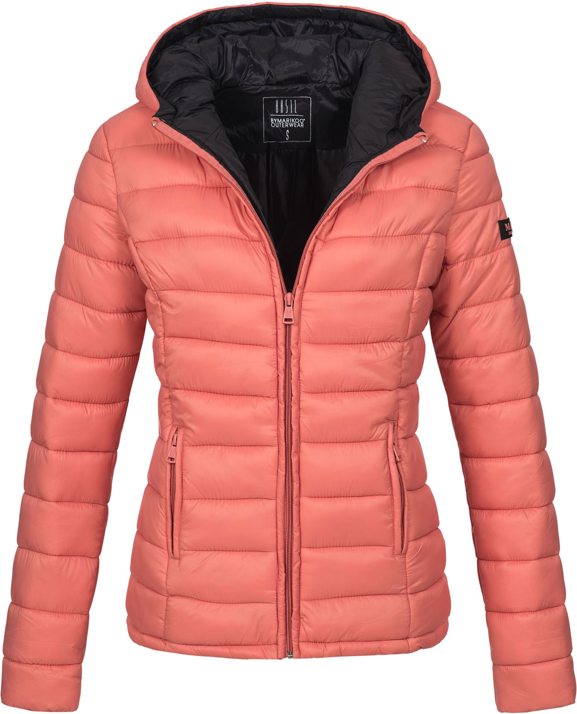 Marikoo Damen Steppjacke Lucy mit Kapuze & leichtem Futter