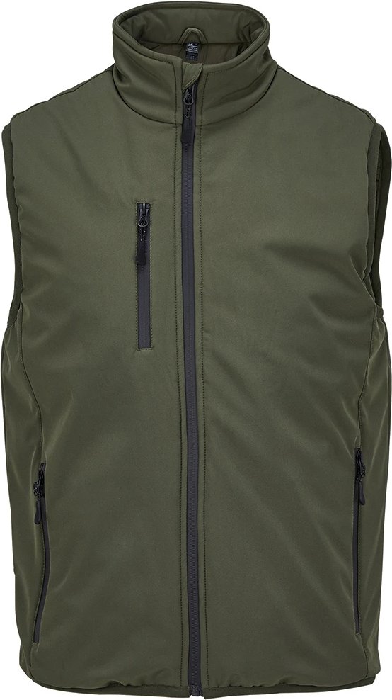 SOLS - "Falcon" Weste für Herren/Damen Unisex, Wattiert (Army-Grün)
