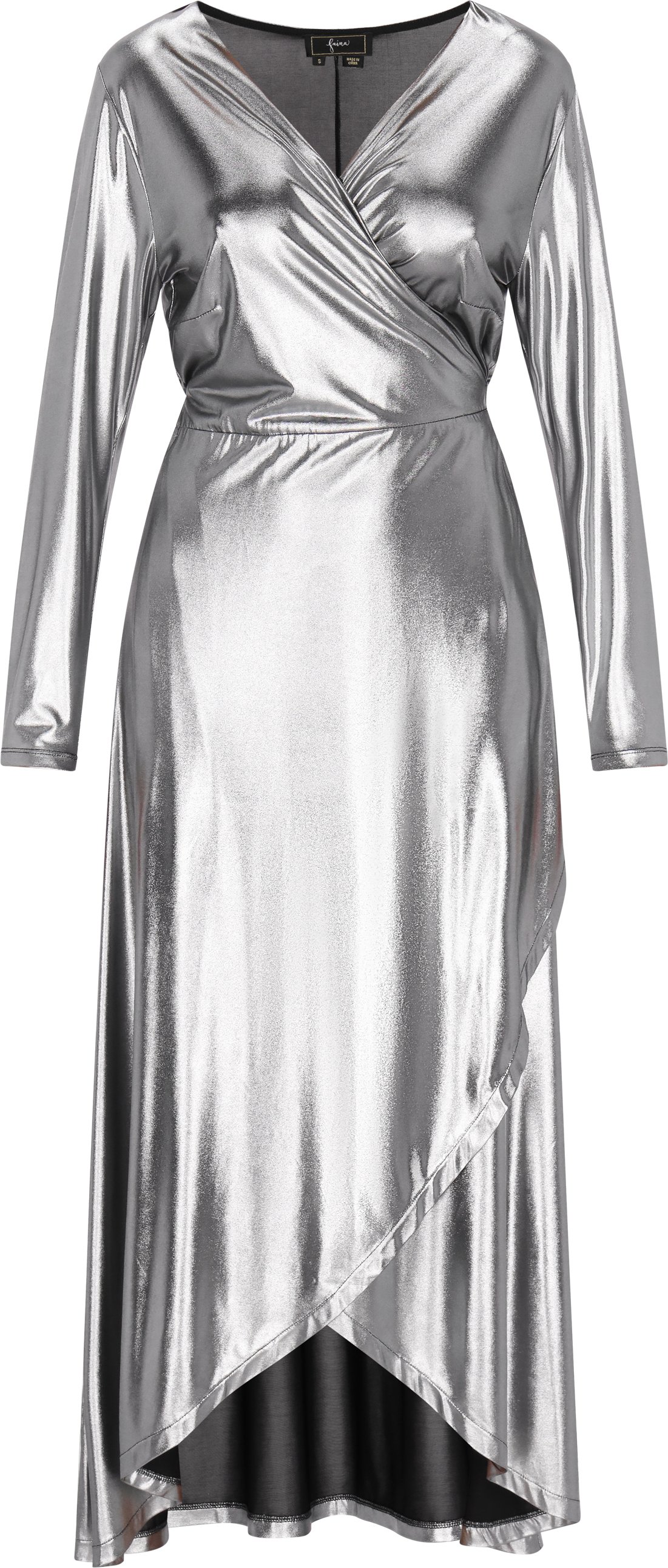 Faina Kleid Frauen Silber