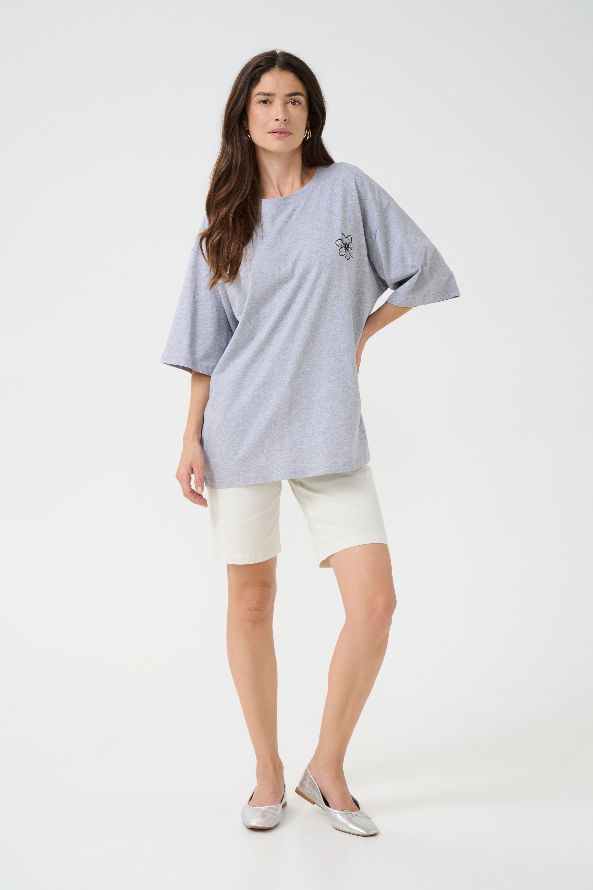 Thumbnail - T-shirt Baggy fit floral