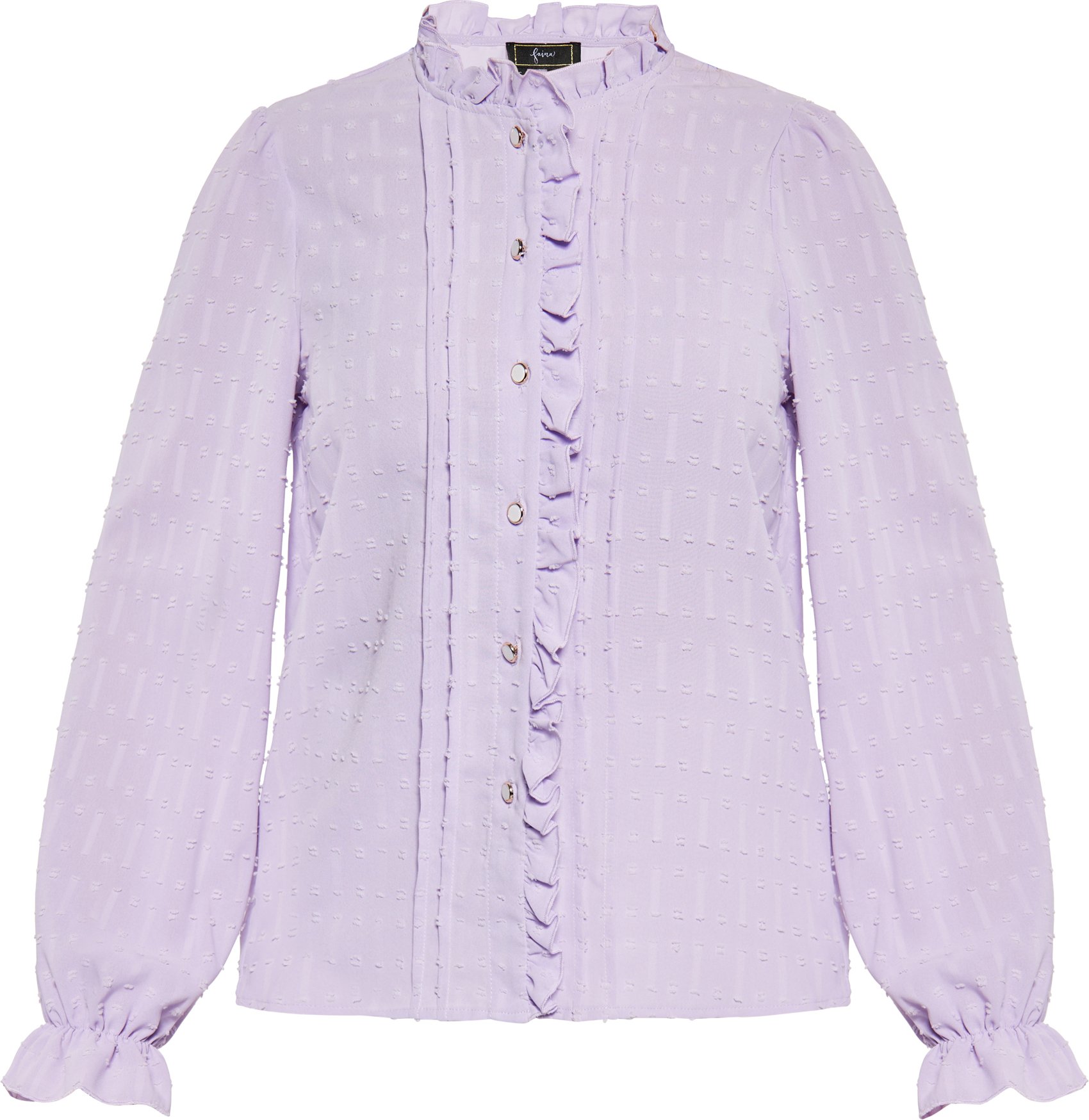 Faina Blusenshirt Damen Lavendel