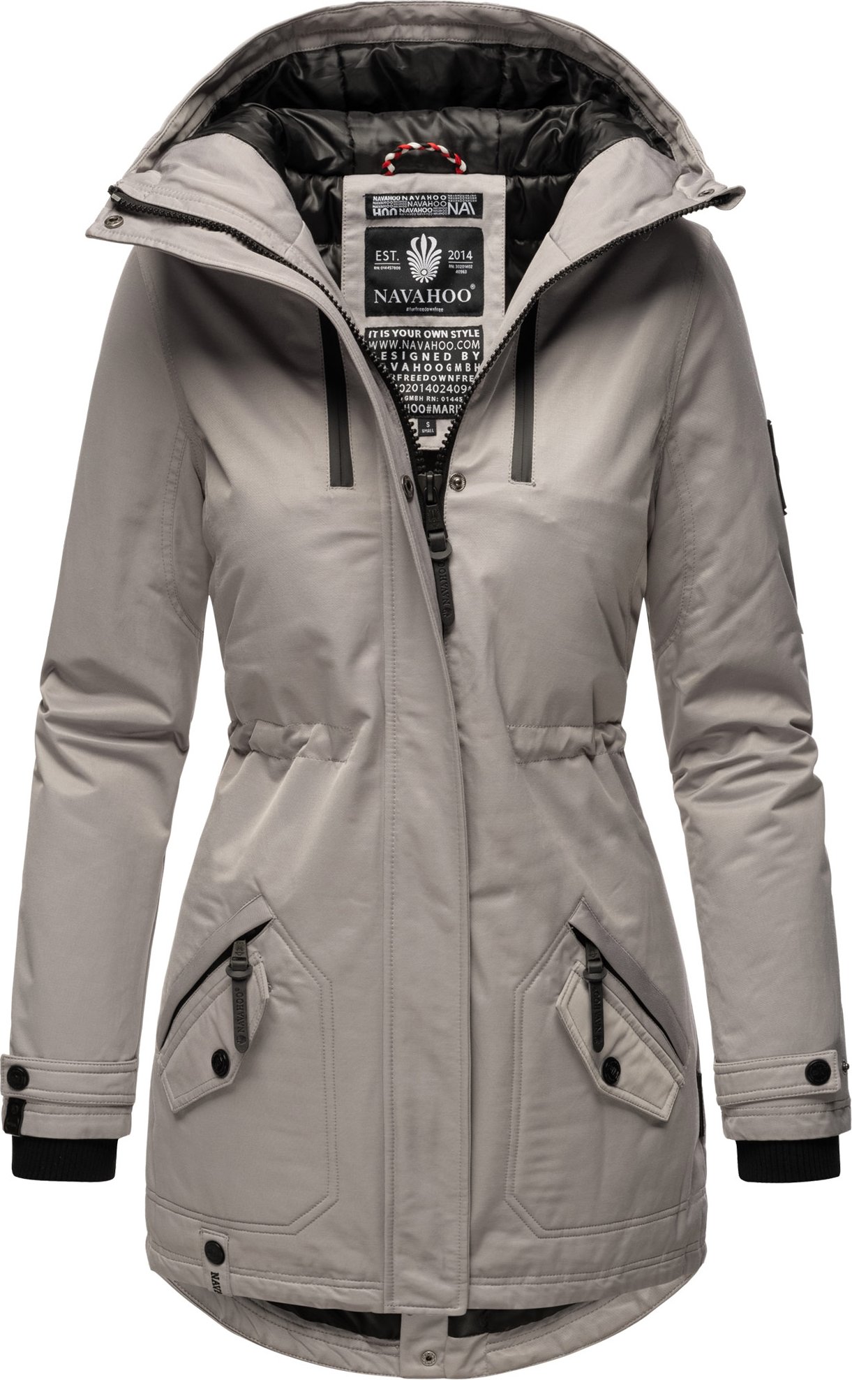 Navahoo Damen Winterjacke Avrille – Warm, Stylisch & Mit Perfekter Länge
