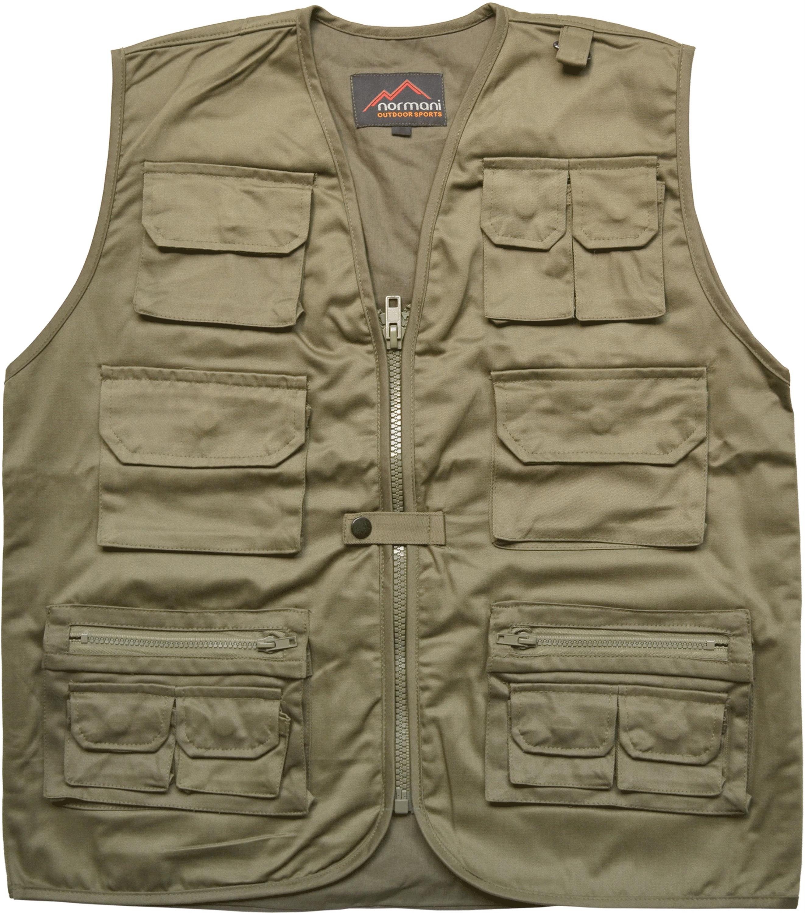 normani OUTDOOR SPORTS Herren Outdoor-Weste Acacia