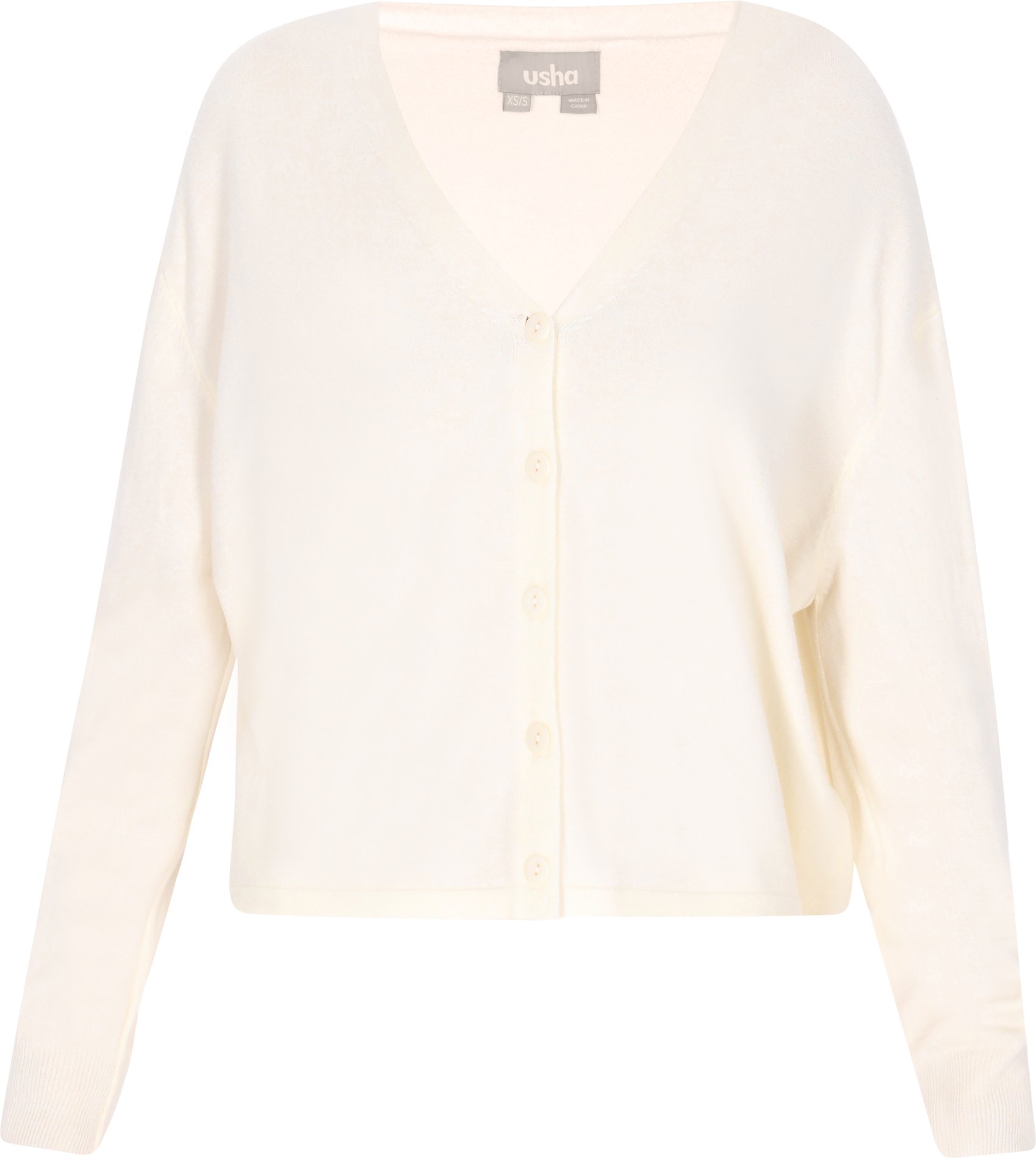 usha Strickjacke Frauen Creme