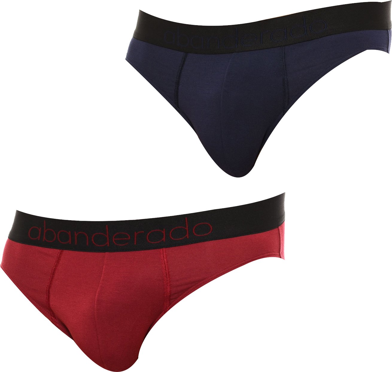 Pack-2 Empfindliche Bambus Slips A0C7L Herren