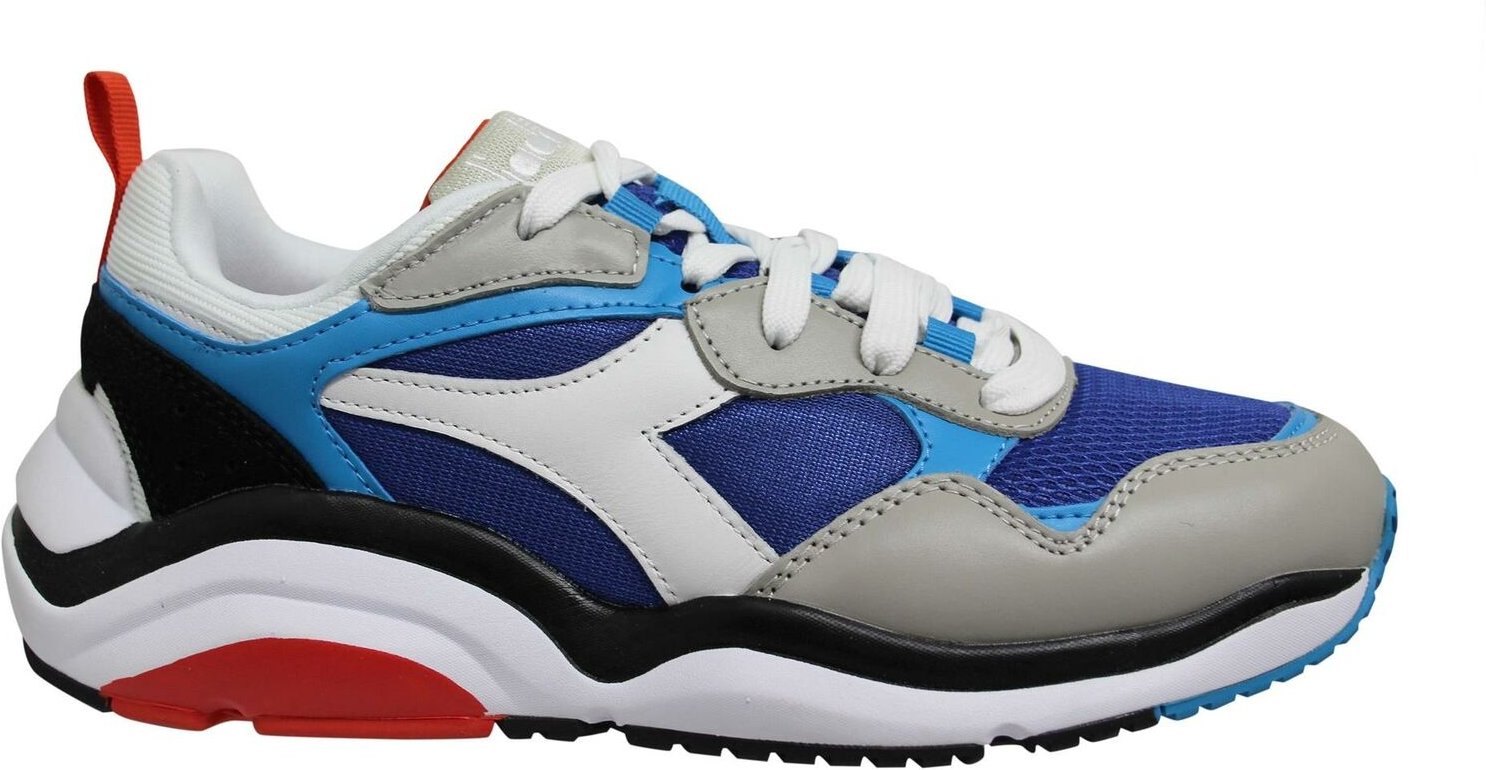 Thumbnail - Diadora Whiz Run Herren Grey/Blue Trainer