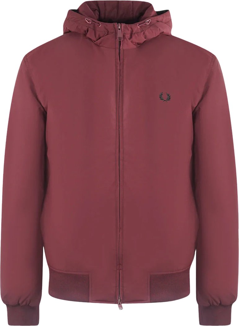 Fred Perry - "Brentham" Steppjacke für Herren (Ochsenblut-Burgunderrot)