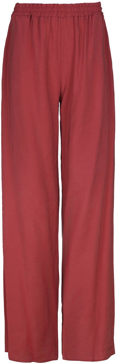 Ziegelrote Palazzo-Hose